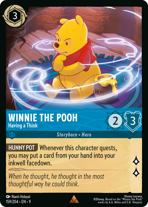 Winnie the Pooh - Having a Think - 159 - Fabled