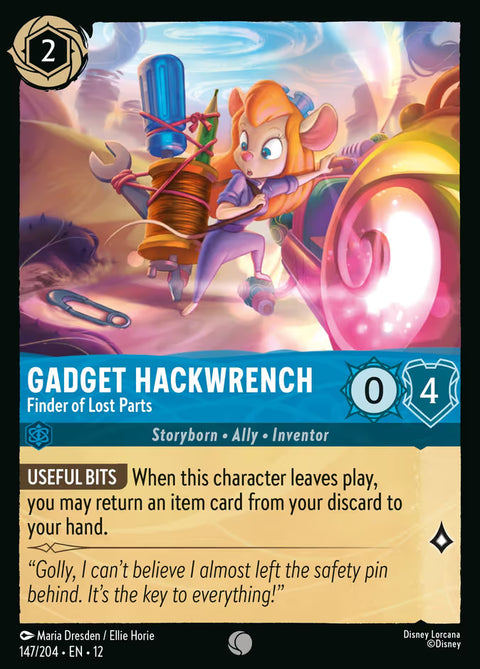 Gadget Hackwrench - Finder of Lost Parts - 147 - Wilds Unknown