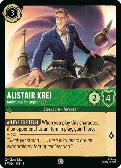 Alistair Krei - Ambitious Entrepreneur - 87 - Azurite Sea
