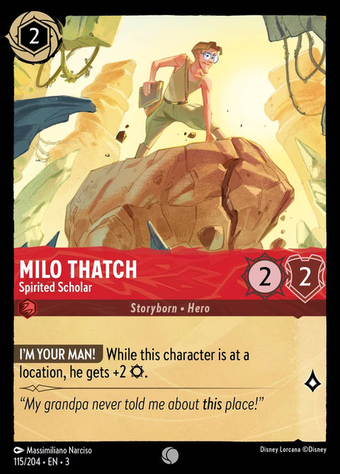 Milo Thatch - Spirited Scholar - 115 - Into the Inklands