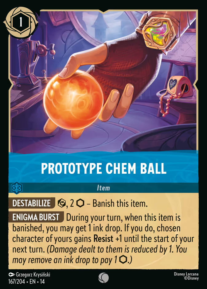 Prototype Chem Ball - 167 - Hyperia City