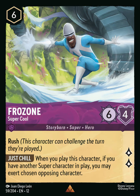 Frozone - Super Cool - 59 - Wilds Unknown