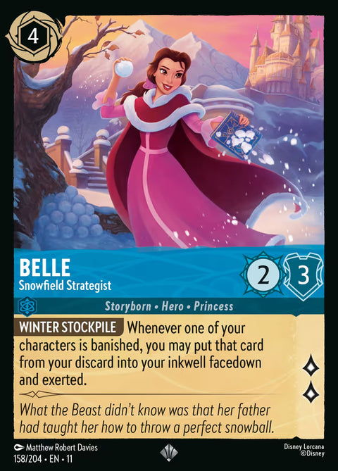 Belle - Snowfield Strategist - 158 - Winterspell