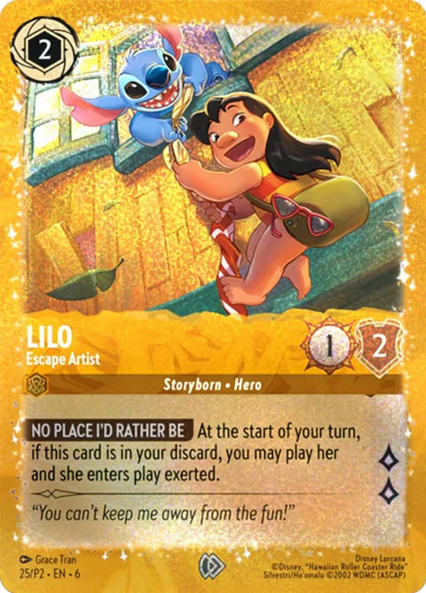 Lilo - Escape Artist - 25 - Promo Set 2