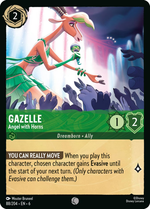 Gazelle - Angel with Horns - 88 - Azurite Sea