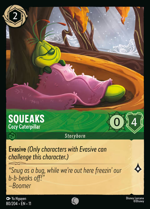 Squeaks - Cozy Caterpillar - 80 - Winterspell