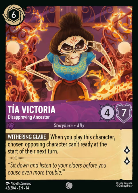 Tia Victoria - Disapproving Ancestor - 42 - Hyperia City