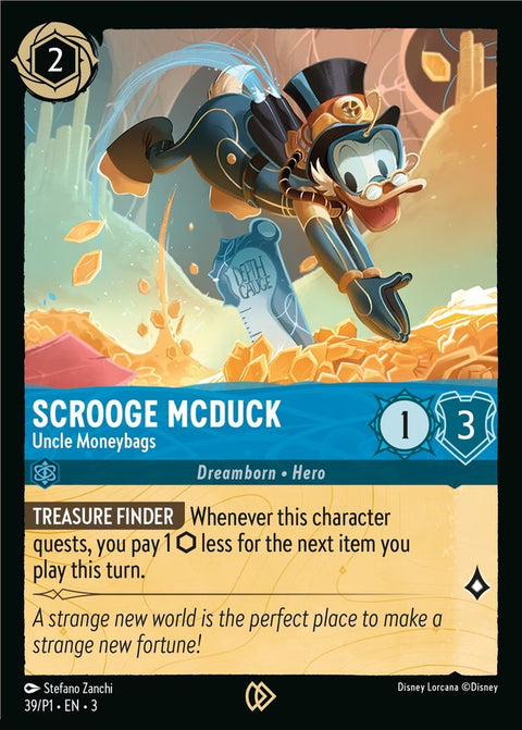 Scrooge Mcduck - Uncle Moneybags - 39 - Promo Set 1