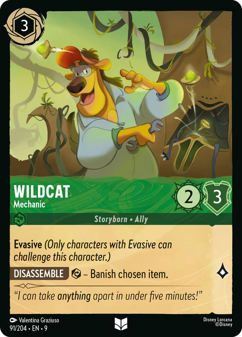 Wildcat - Mechanic - 91 - Fabled