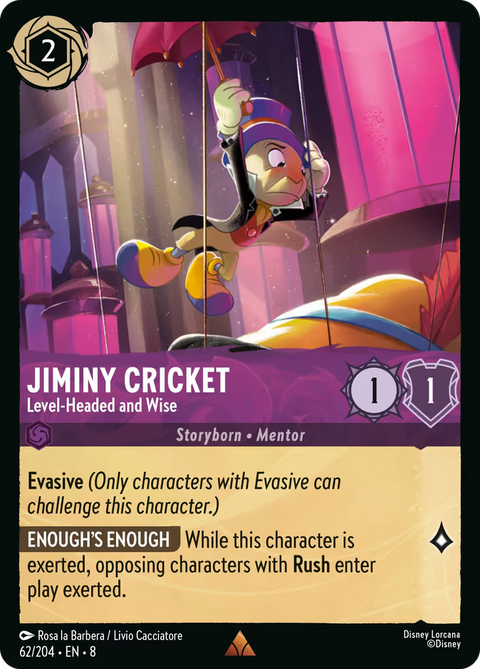 Jiminy Cricket - Level-Headed and Wise - 62 - Reign of Jafar