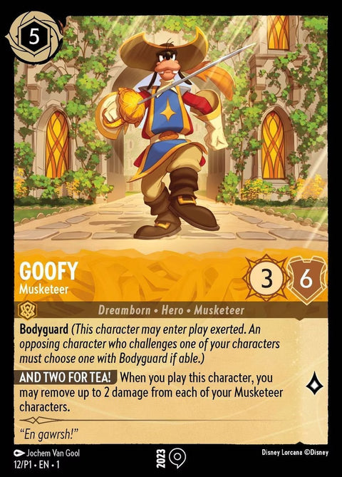 Goofy - Musketeer - 12 - Promo Set 1
