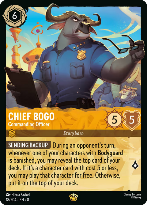 Chief Bogo - Commanding Officer - 18 - Reign of Jafar
