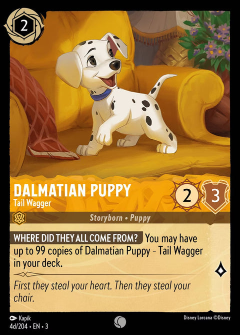Dalmatian Puppy - Tail Wagger - 4d - Into the Inklands