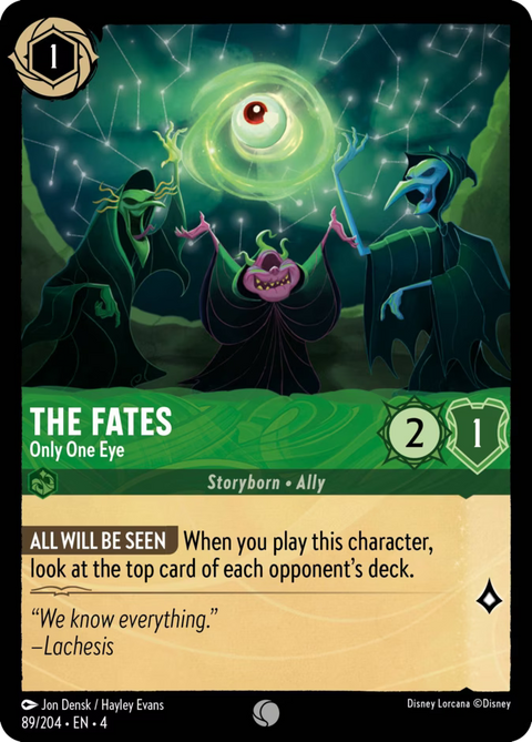 The Fates - Only One Eye - 89 - Ursula's Return