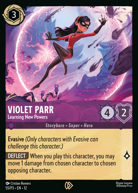 Violet Parr - Learning New Powers - 55 - Promo Set 3
