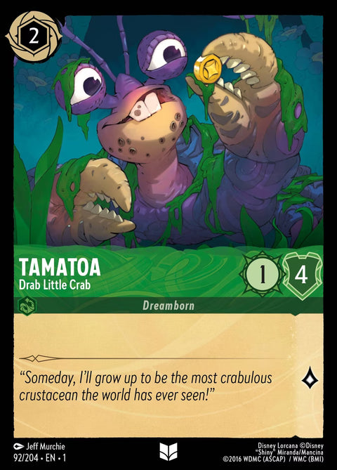 Tamatoa - Drab Little Crab - 92 - The First Chapter