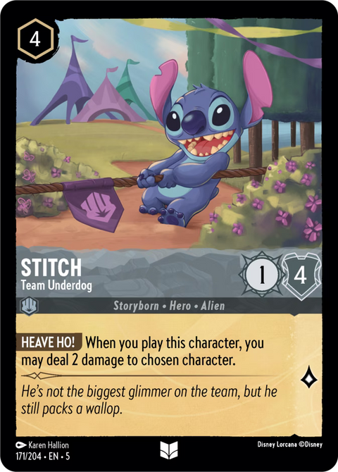 Stitch - Team Underdog - 171 - Shimmering Skies