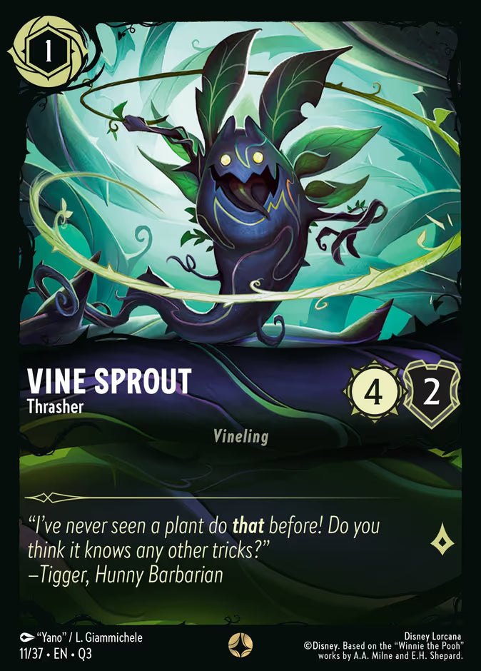 Vine Sprout - Thrasher - 11 - Hunny Rescue – Illumineer's Quest