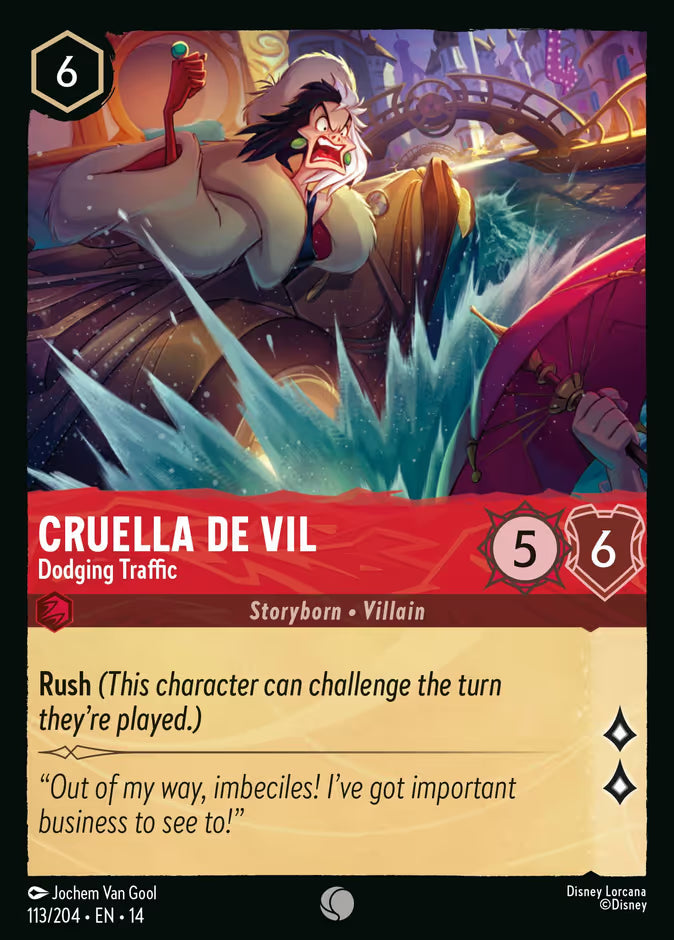 Cruella De Vil - Dodging Traffic - 113 - Hyperia City