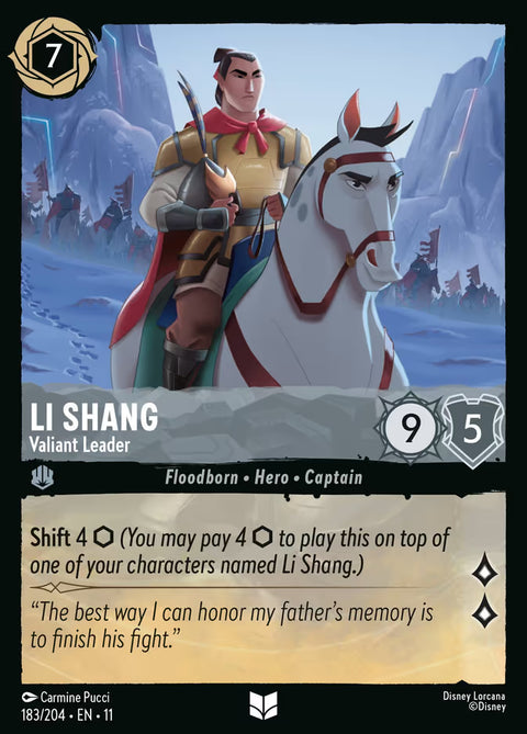 Li Shang - Valiant Leader - 183 - Winterspell