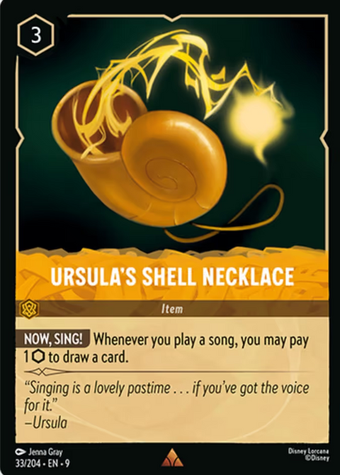 Ursula's Shell Necklace - 33 - Fabled