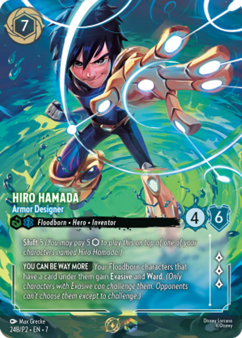 Hiro Hamada - Armor Designer - 24B - Promo Set 2