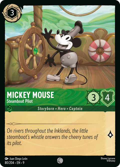 Mickey Mouse - Steamboat Pilot - 80 - Fabled