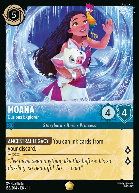 Moana - Curious Explorer - 155 - Winterspell
