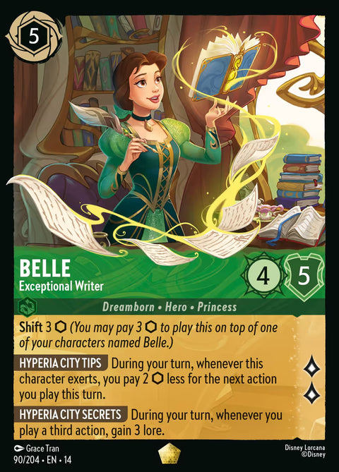 Belle - Exceptional Writer - 90 - Hyperia City