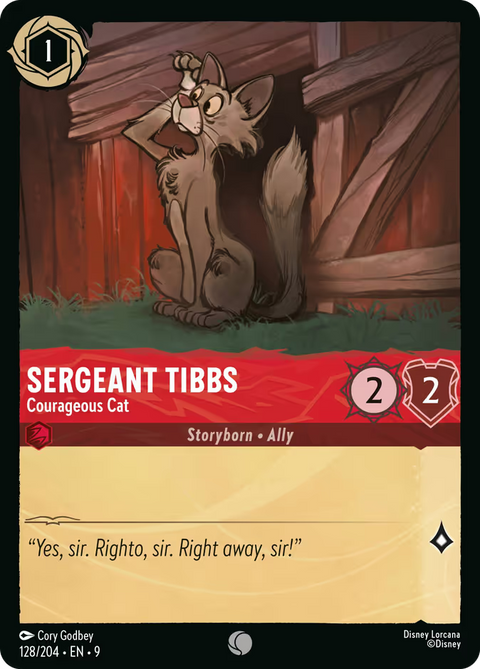 Sergeant Tibbs - Courageous Cat - 128 - Fabled