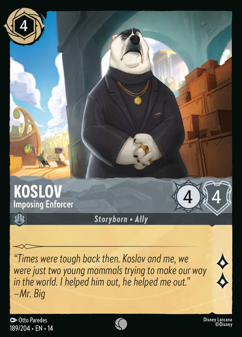 Koslov - Imposing Enforcer - 189 - Hyperia City