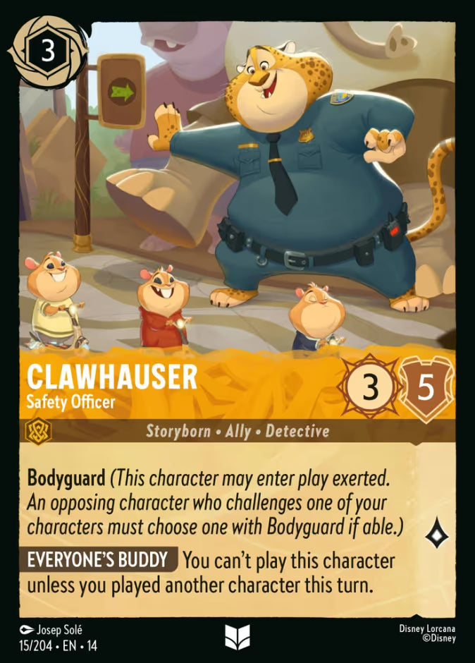 Clawhauser - Safety Officer - 15 - Hyperia City
