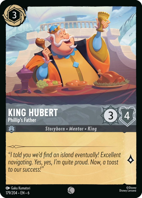 King Hubert - Phillip's Father - 179 - Azurite Sea