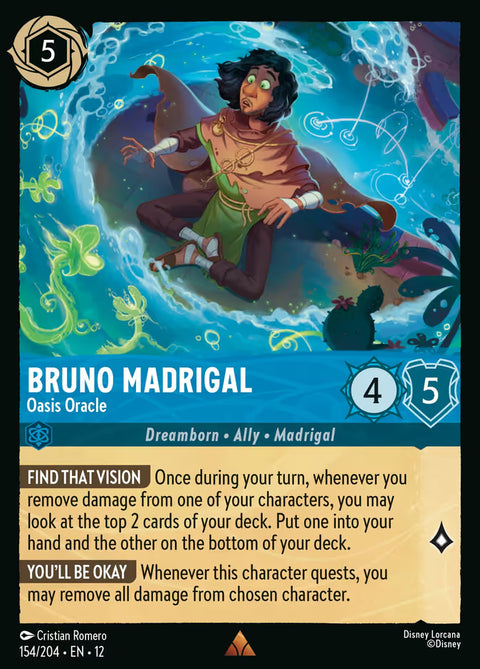 Bruno Madrigal - Oasis Oracle - 154 - Wilds Unknown