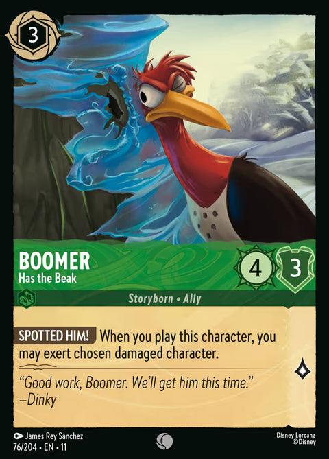 Boomer - Has the Beak - 76 - Winterspell