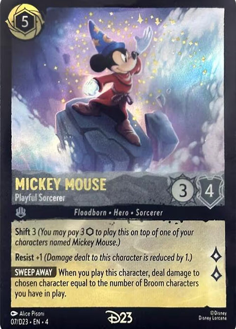 Mickey Mouse - Playful Sorcerer - 7 - D23 Collection