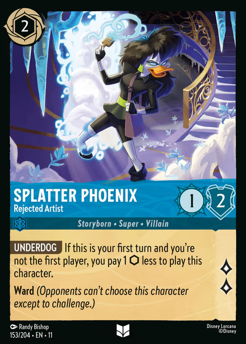 Splatter Phoenix - Rejected Artist - 153 - Winterspell