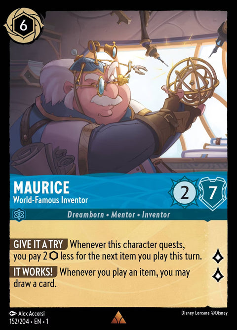 Maurice - World-Famous Inventor - 152 - The First Chapter