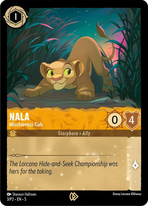 Nala - Mischievous Cub - 3 - Promo Set 2
