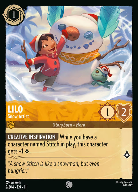 Lilo - Snow Artist - 2 - Winterspell