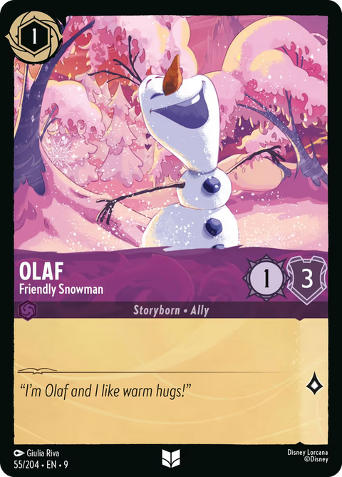 Olaf - Friendly Snowman - 55 - Fabled