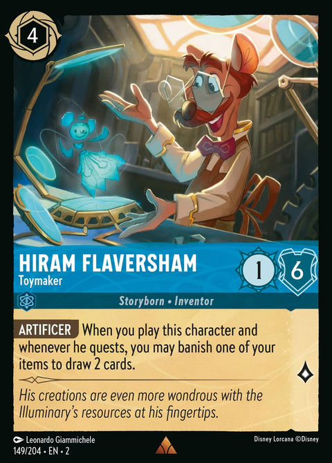 Hiram Flaversham - Toymaker - 149 - Rise of the Floodborn