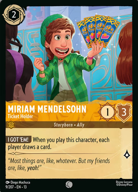 Miriam Mendelsohn - Ticket Holder - 9 - Attack of the Vine!