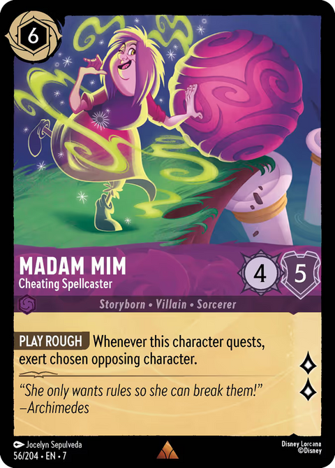 Madam Mim - Cheating Spellcaster - 56 - Archazia's Island