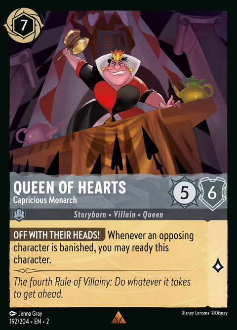 Queen of Hearts - Capricious Monarch - 192 - Rise of the Floodborn