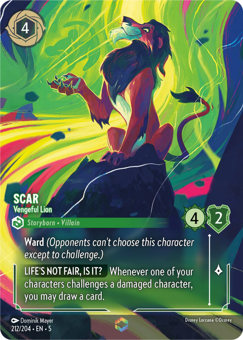 Scar - Vengeful Lion - 212 - Shimmering Skies