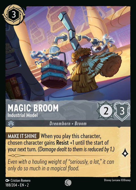 Magic Broom - Industrial Model - 188 - Rise of the Floodborn