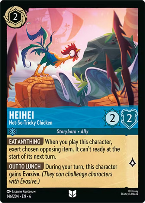 Heihei - Not-So-Tricky Chicken - 146 - Azurite Sea