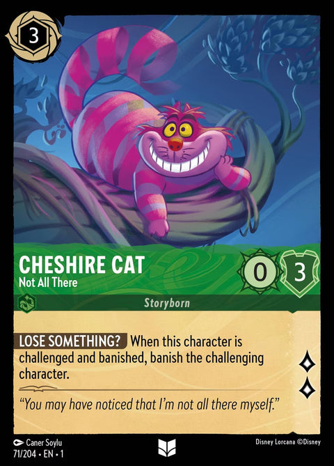 Cheshire Cat - Not All There - 71 - The First Chapter