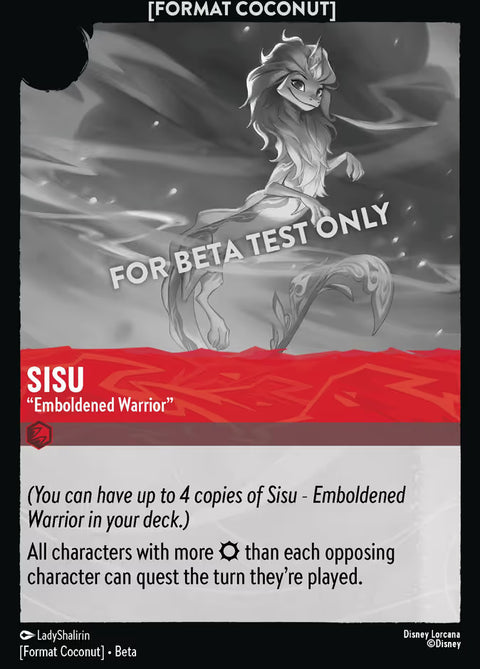 Sisu - "Emboldened Warrior" - 15 - Format Coconut
